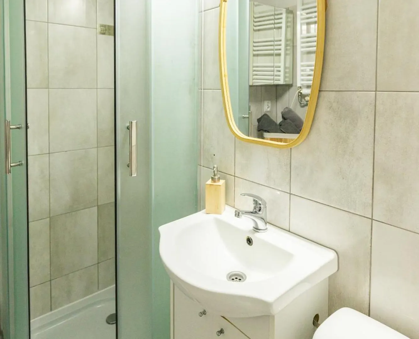 Appartement Hexagon Studio Comfort Gdańsk Pologne