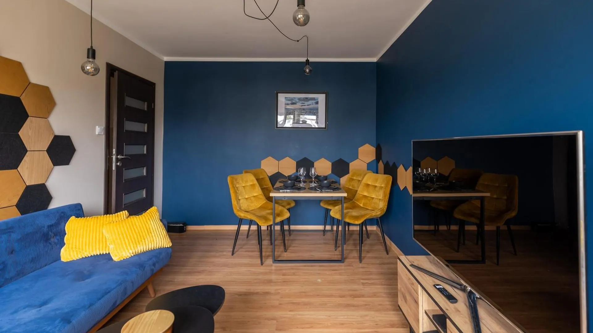Apartment Hexagon Studio Comfort Gdansk Poland
